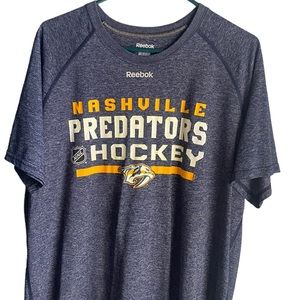 Nashville Predators Short Sleeved Tee Shirt